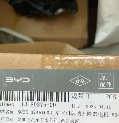 BYD Yuan Plus Motor für den Regulierer der linken Vordertür und des Fensters für eine dauerhafte Fensterfunktion