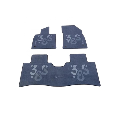 Ausgezeichneter Geely Zeekr 001 Advanced Flocking Foot Mat Vorder 67x42cm Hinter 42x37.5cm