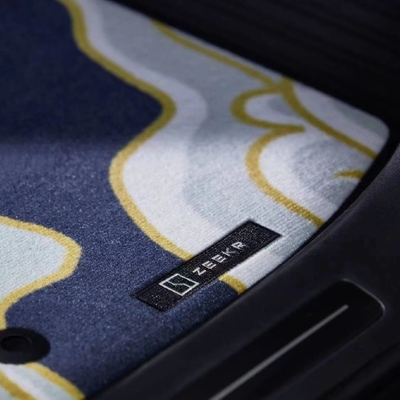 2021- Zeekr001 Landschaft Fußmatte Teppich Oberfläche Automotive mit Leopard Design Stil