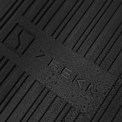 Luxus-TPE-Bodenmatten für Geely ZEEKR 001 Bodenposition Echtledermaterial