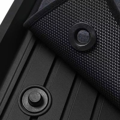 Luxus-TPE-Bodenmatten für Geely ZEEKR 001 Bodenposition Echtledermaterial