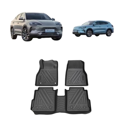 Sport-Design-Stil Full Set Auto-Bodenmatte für BYD Yuan plus EV Han DMI Dolphin Tang EV Siegel Song plus Qin