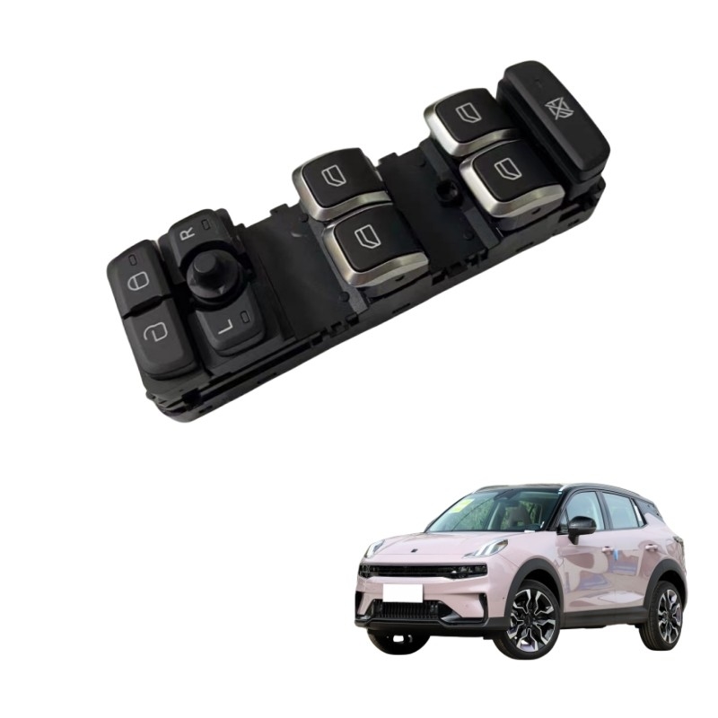 Lynk Co 2017- Glaslift-Controller Vorder- und Hintertürknopf Anpassung für Geely 01-09