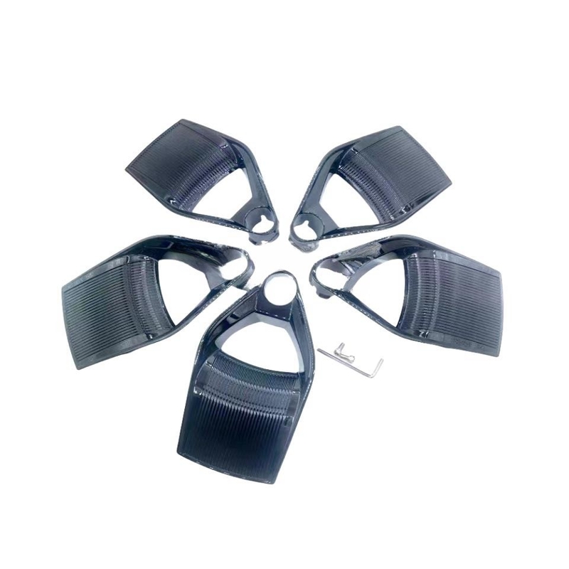 Byd Han 19 Zoll DMI Hubcap Dekorationsplatte Aluminiumlegierung Stahl Ring Rad Abdeckung Schwarz